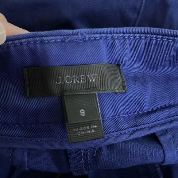 j crew purple pants size: 8 - Picture 3 of 5